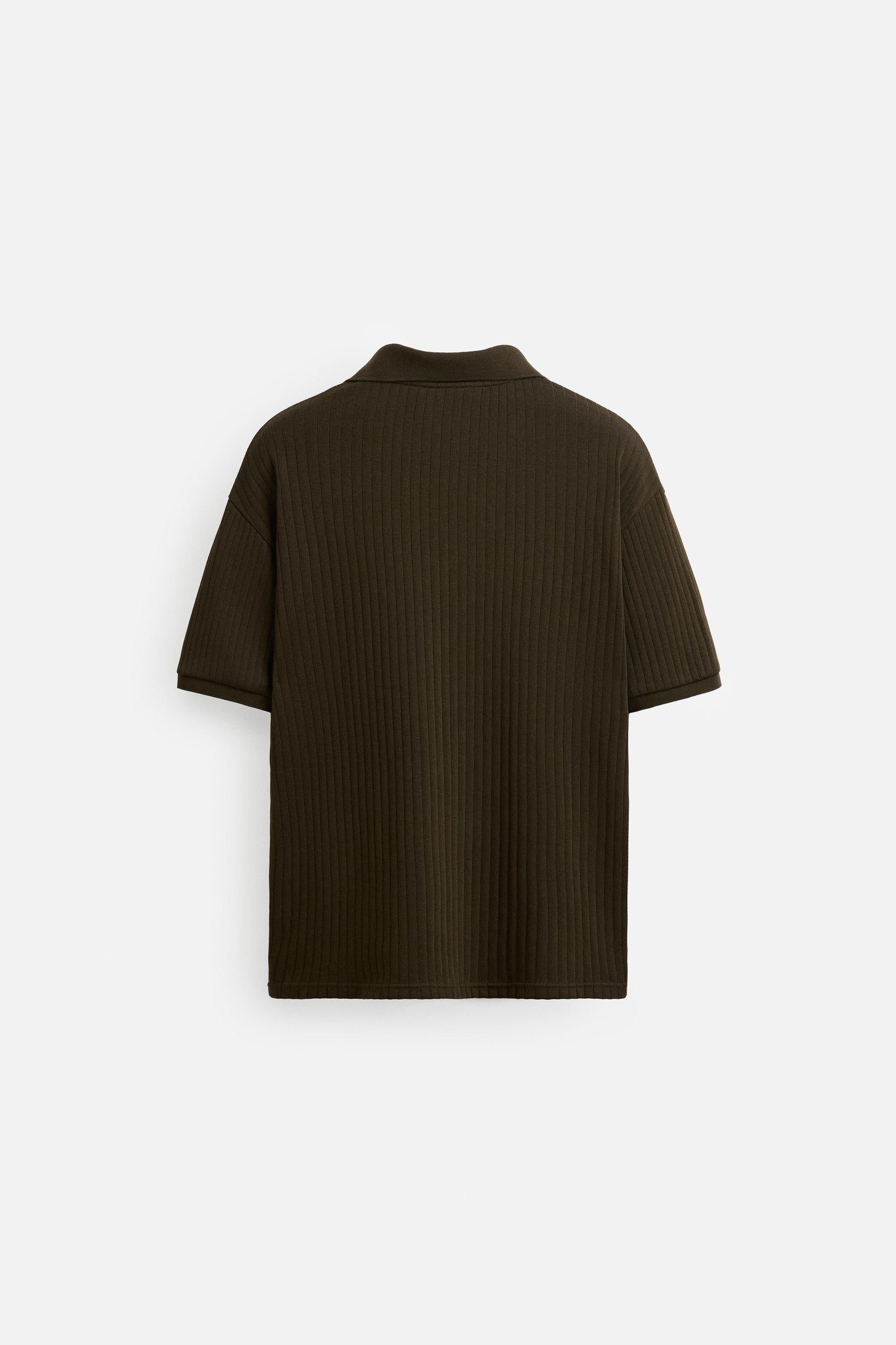 RIB POLO SHIRT - Image 7