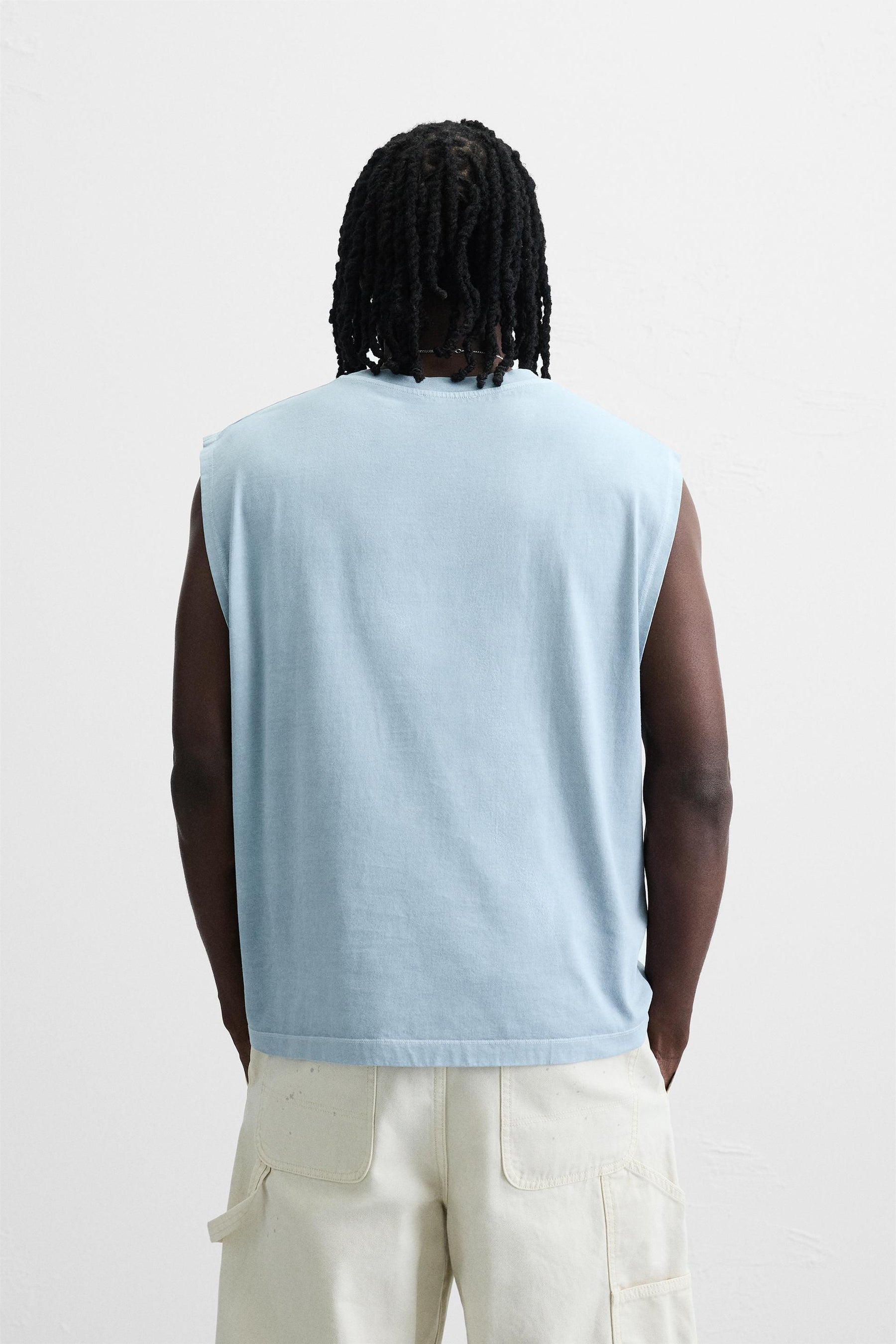 RELAXED FIT TANK T-SHIRT - Image 3