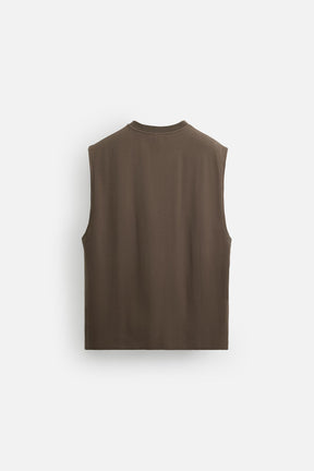 RELAXED FIT TANK T-SHIRT - Image 8