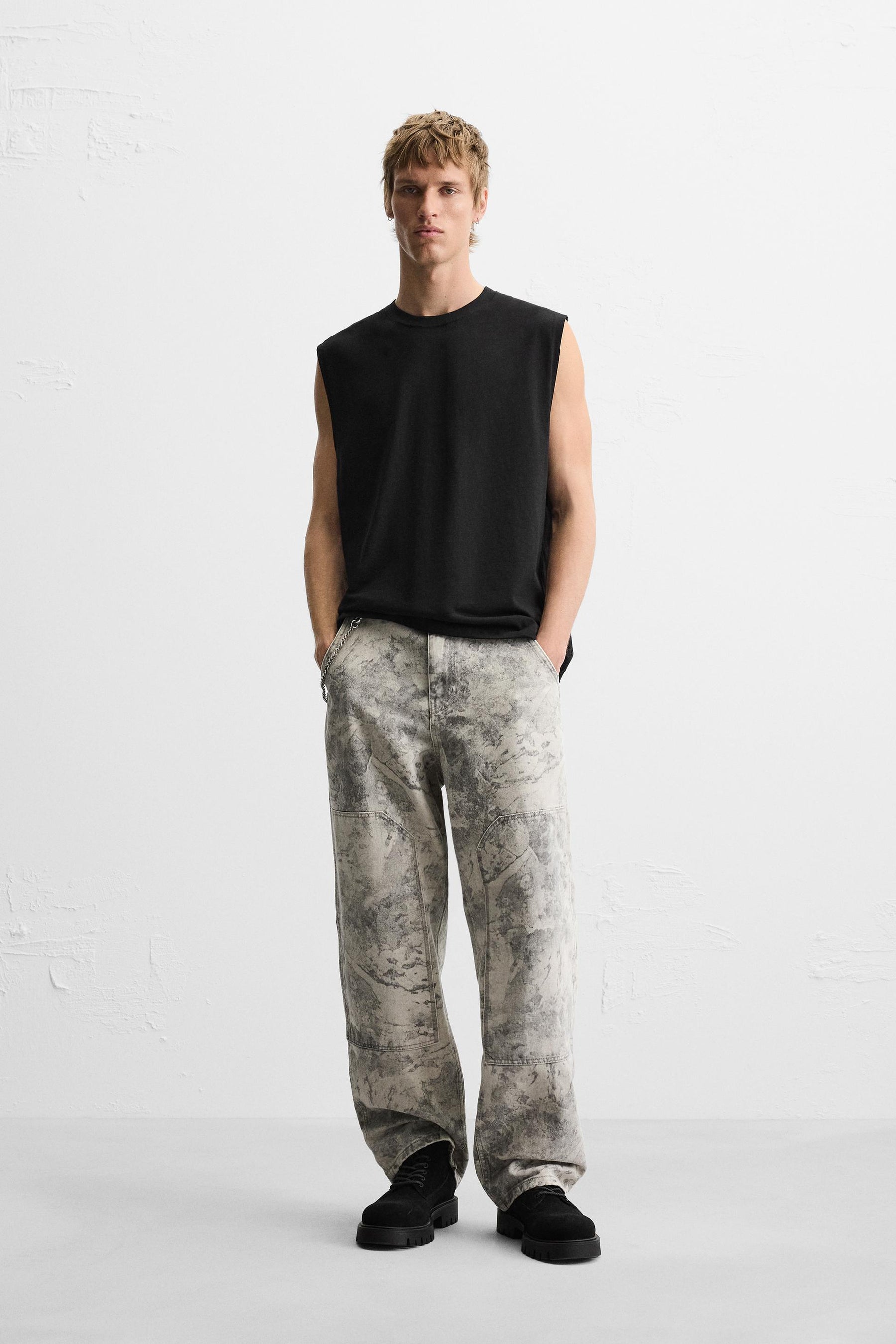 RELAXED FIT TANK T-SHIRT - Image 1