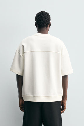 INTERLOCK TECHNICAL LABEL SWEATSHIRT - Image 3