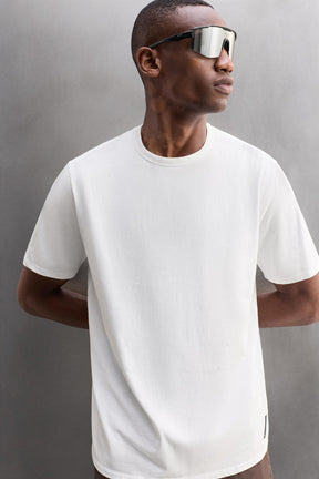COTTON BLEND TECHNICAL T-SHIRT - Image 6
