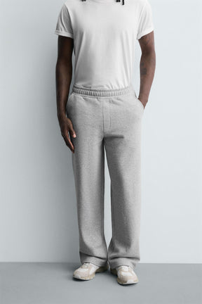 BASIC WIDE-LEG JOGGERS - Image 2