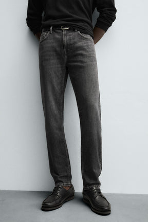 BASIC SLIM FIT JEANS - Image 5