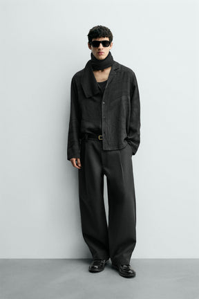 FLOWING JACQUARD SHIRT - Image 1