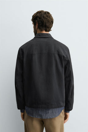 LIGHTWEIGHT TWILL JACKET - Image 3