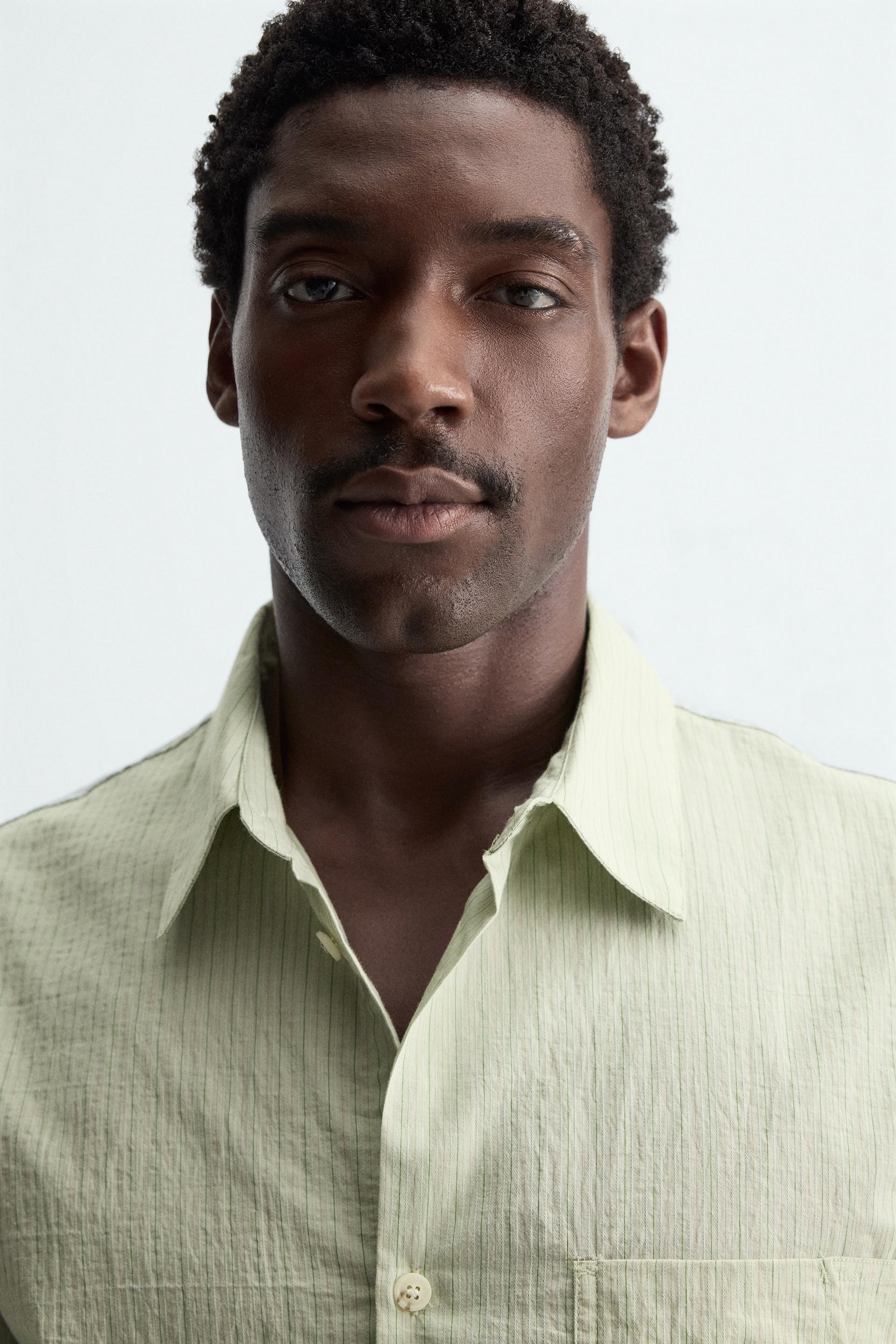 TEXTURED STRIPE SHIRT - Image 5