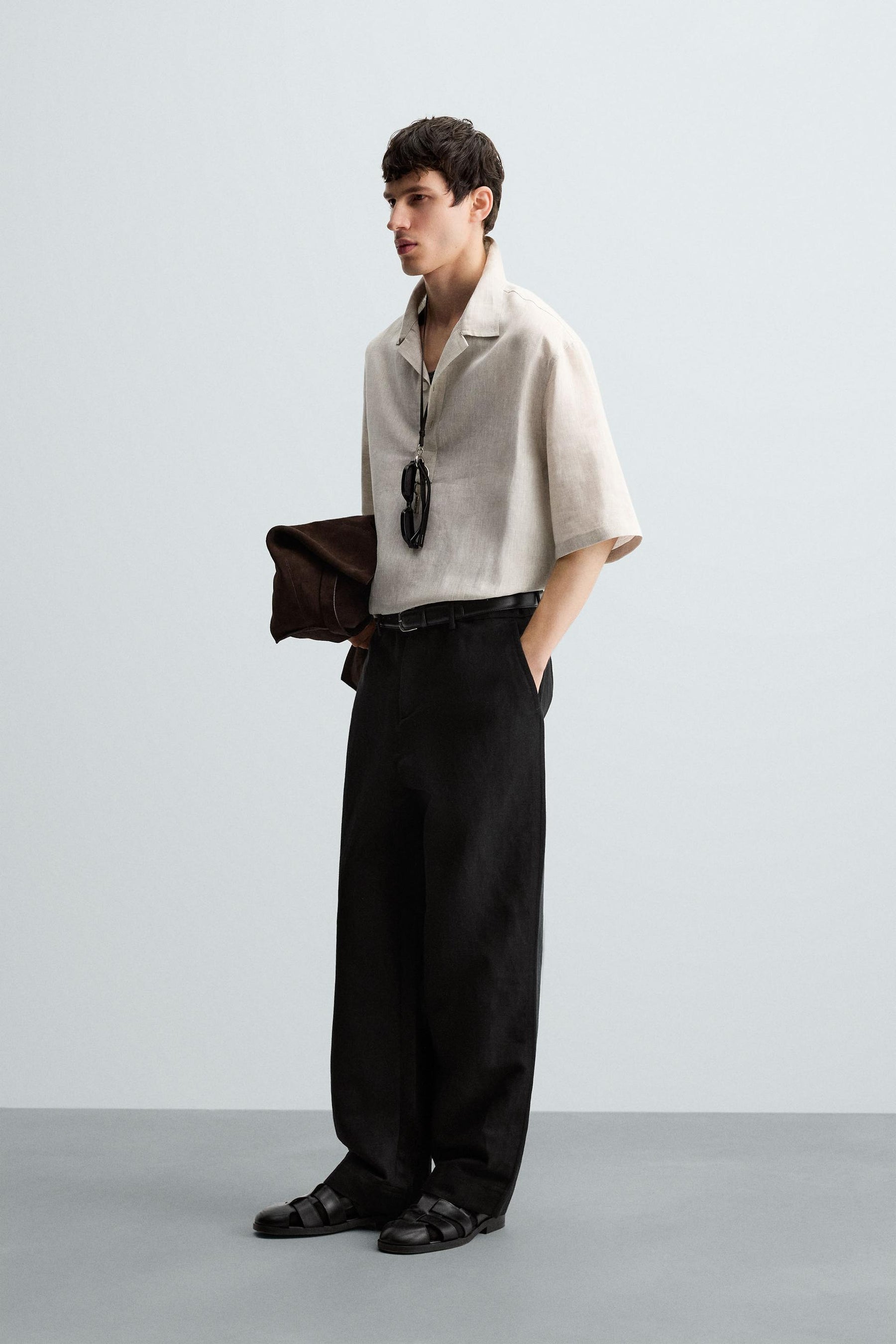 100% LINEN POLO SHIRT - Image 4