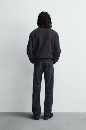 STRAIGHT-LEG CORDUROY TROUSERS - Image 3