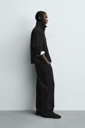 Jacquard Denim Shirt