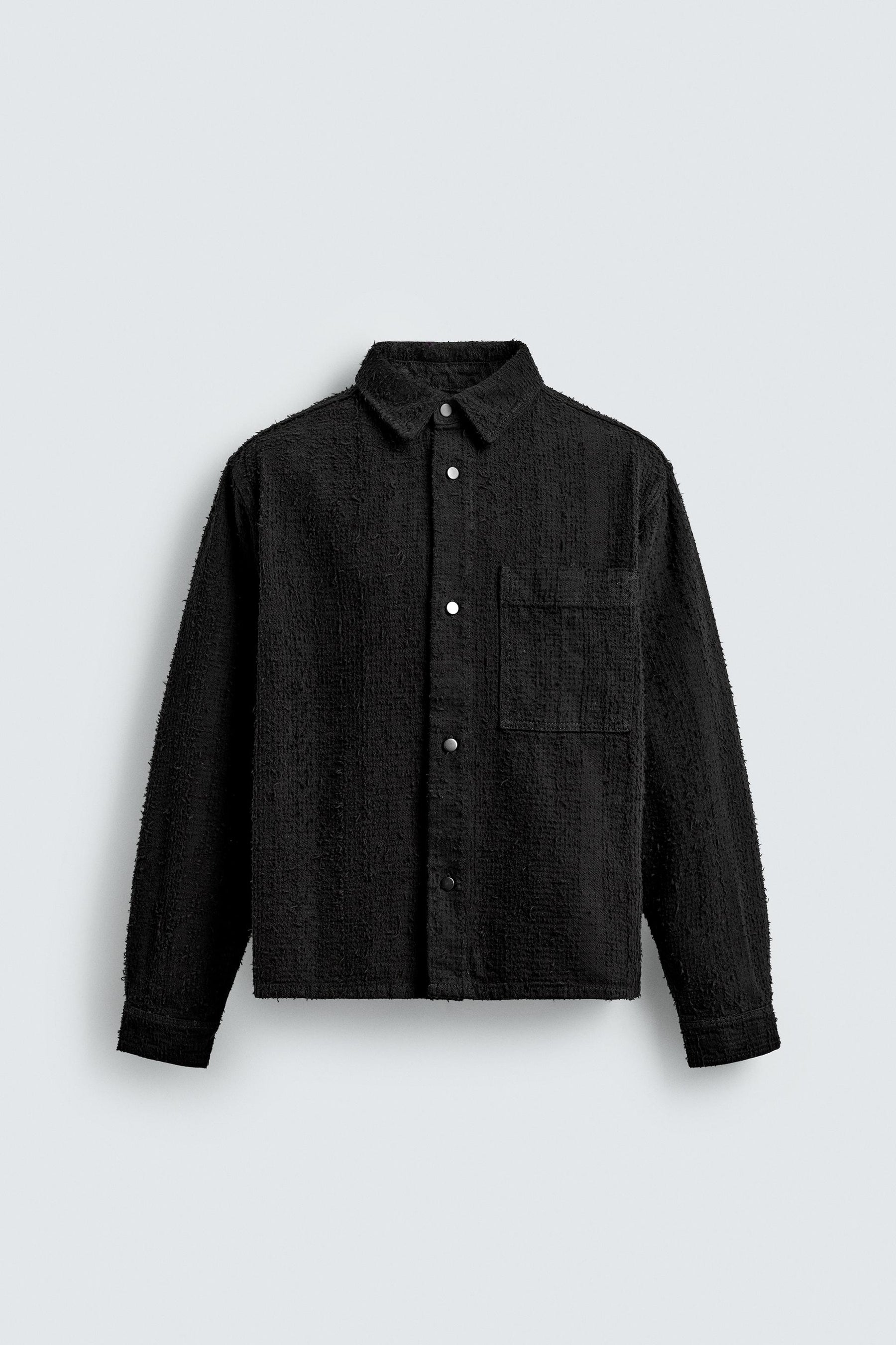 Jacquard Denim Shirt
