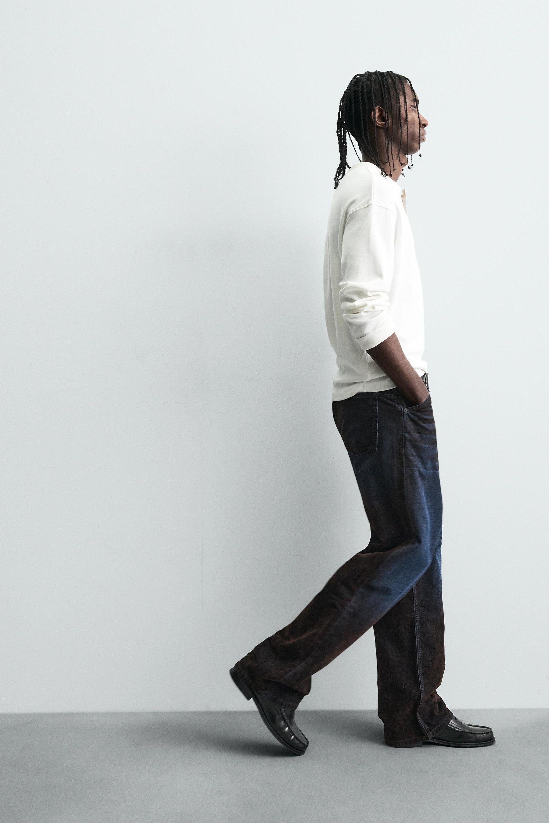 BAGGY FIT JEANS WITH VISCOSE - Image 6