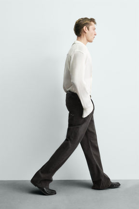 WAXED FLARE FIT JEANS - Image 5