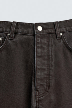 WAXED FLARE FIT JEANS - Image 8