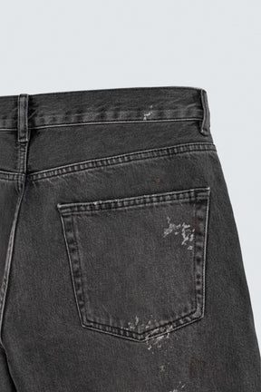 LOOSE FIT JEANS WITH PAINT SPLATTER - Image 9