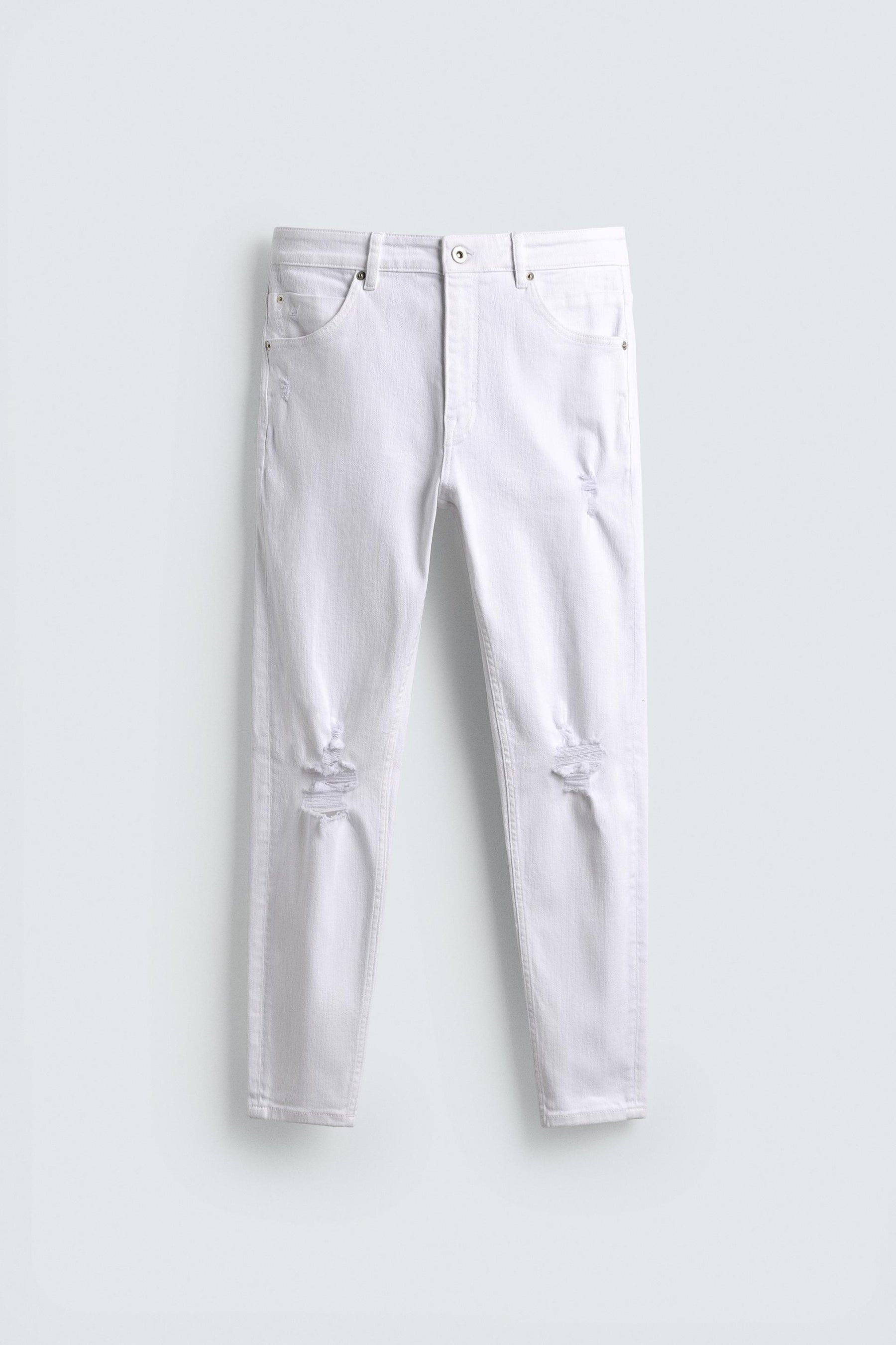 RIPPED SKINNY FIT JEANS - Image 7