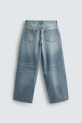 Balloon Pleat Jeans
