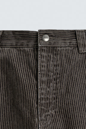 Striped Relaxed Trousers