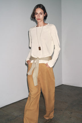 T-SHIRT AUS BAUMWOLLE (RAGLAN)