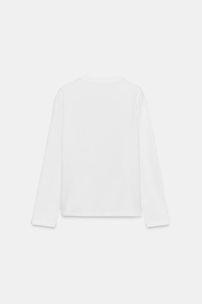 V-Ausschnitt-T-Shirt