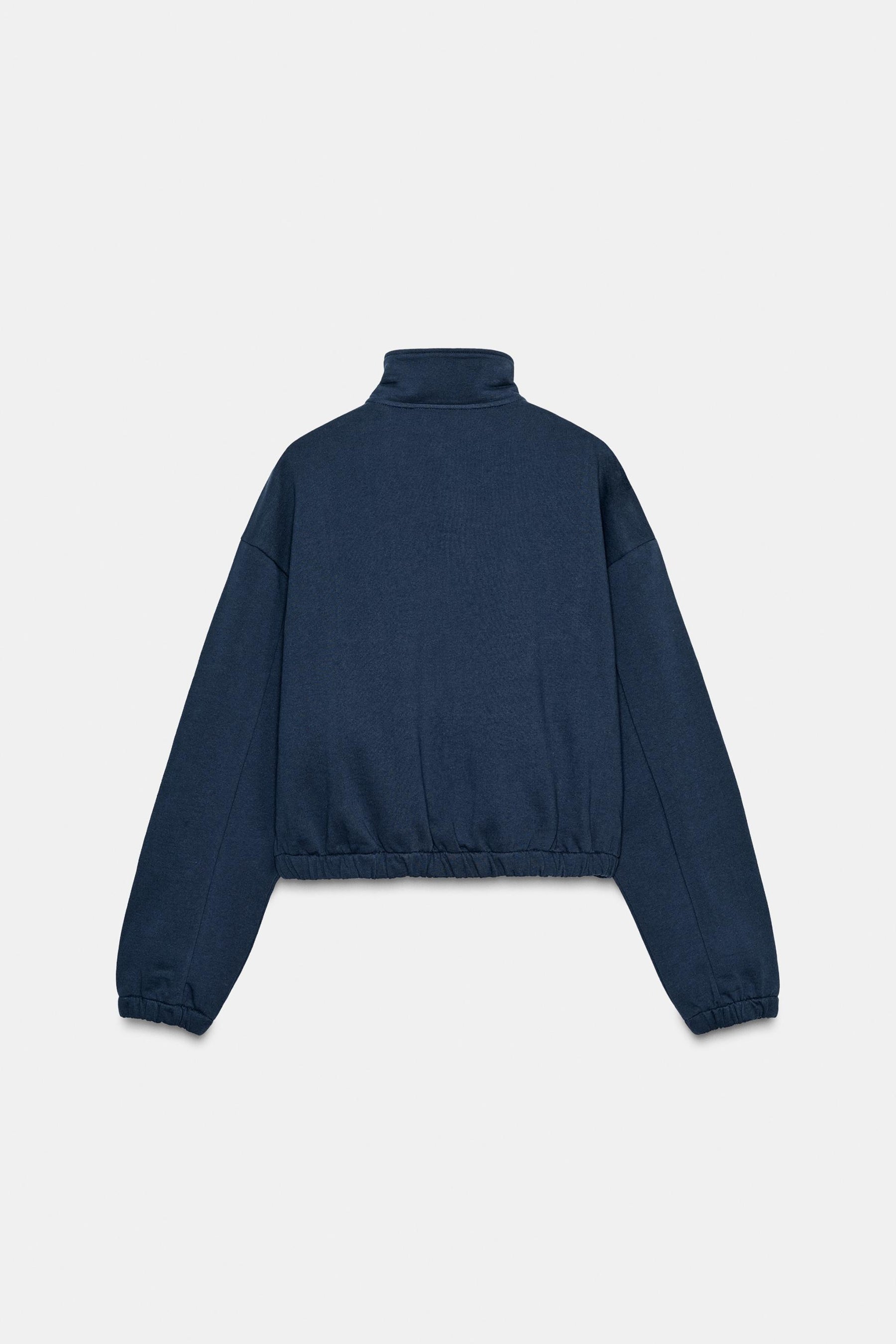 VOLUME SPITZEN-SWEATSHIRT