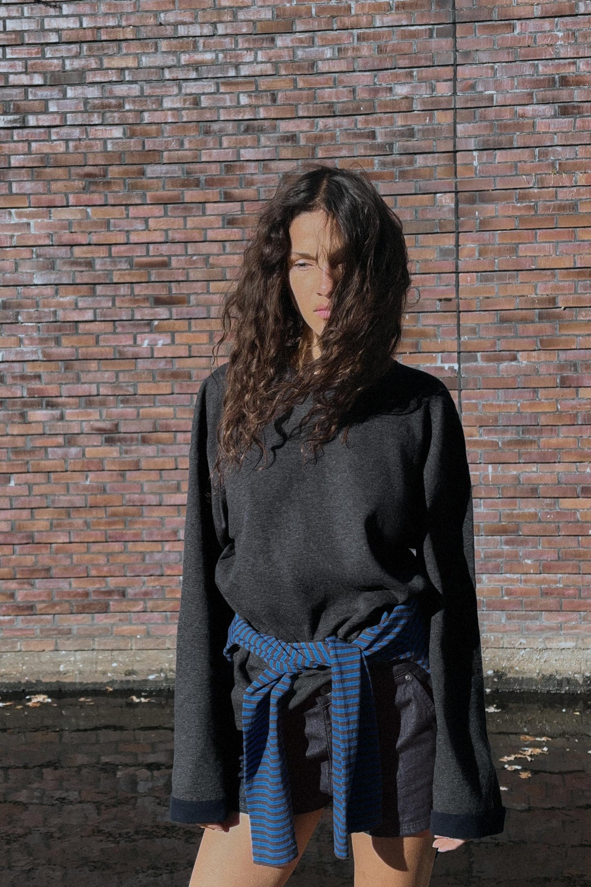 ÜBERGRÖSSTES LANGARMHEMD