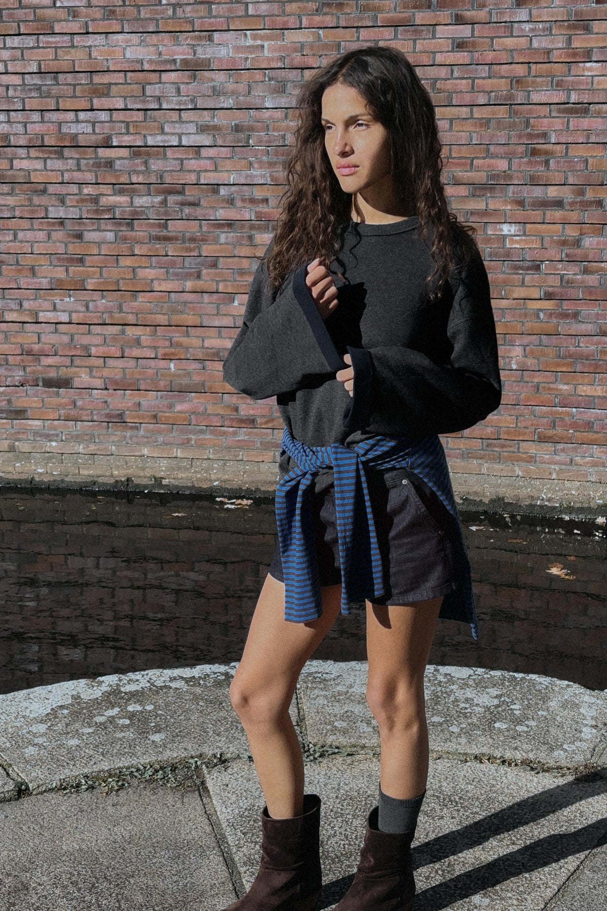 ÜBERGRÖSSTES LANGARMHEMD