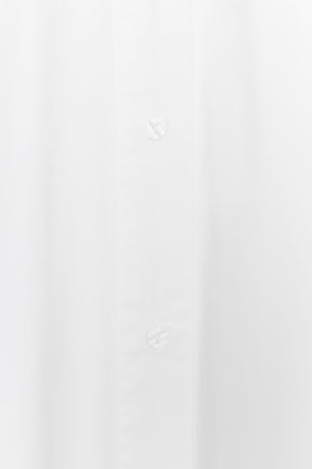 Übergroßes Popelinehemd mit