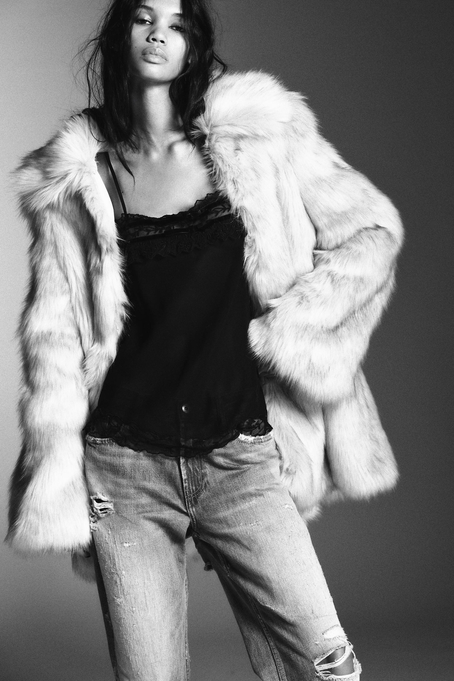 Georgette-Schleifenoberteil