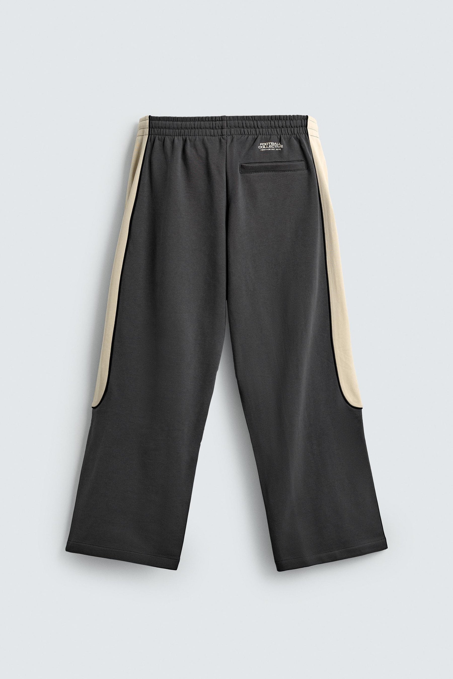 RELAXED FIT COLOUR BLOCK TROUSERS - Image 8