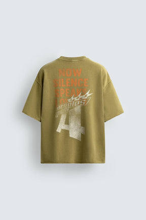 WASHED PRINTED SLOGAN SWEATSHIRT - Image 8