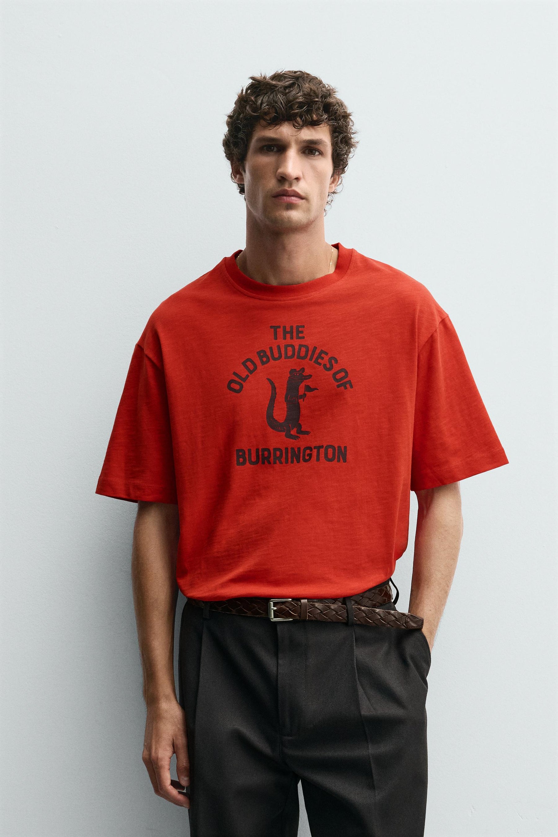 CONTRAST PRINT T-SHIRT - Image 2