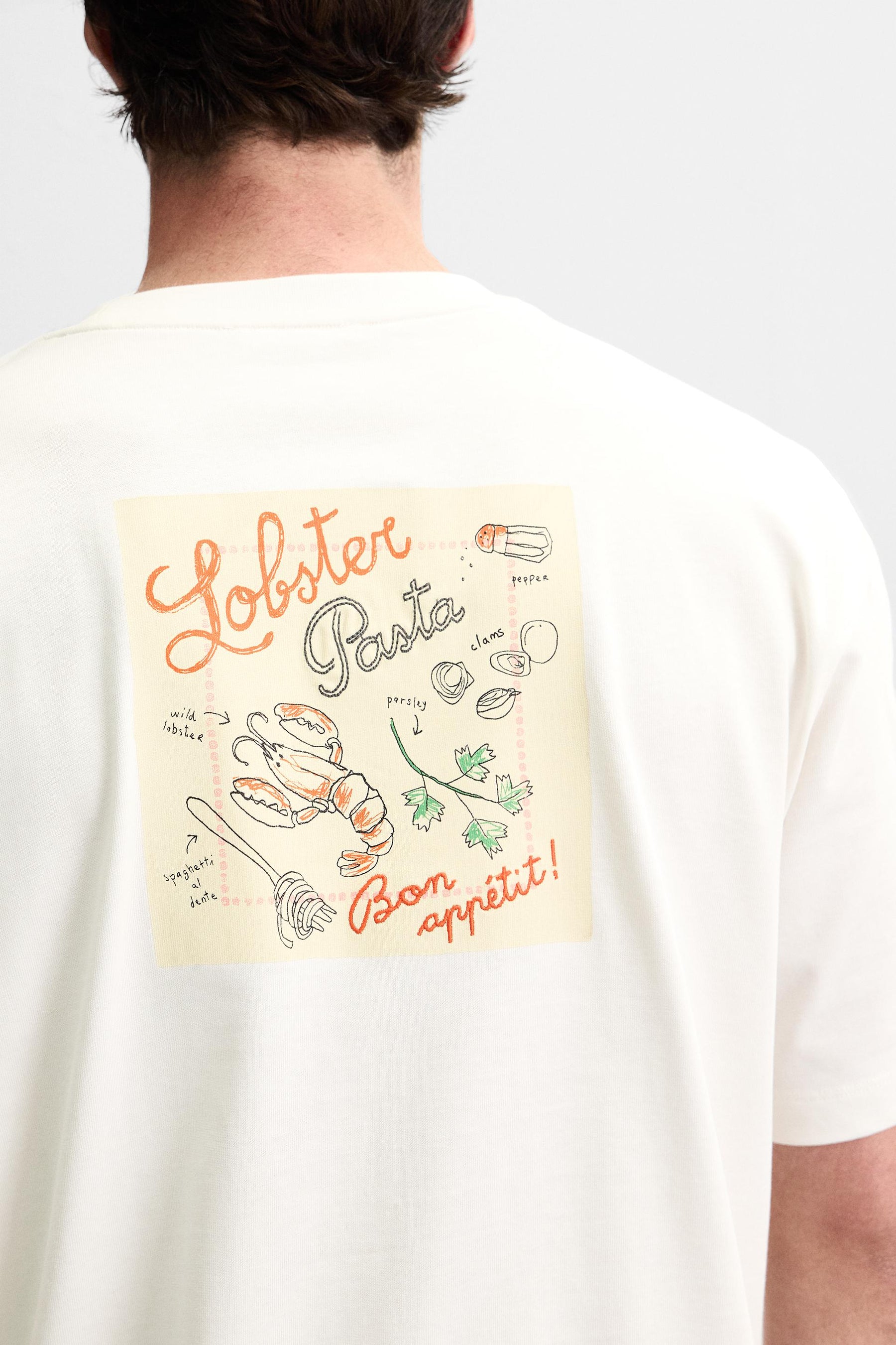 CONTRAST EMBROIDERY T-SHIRT - Image 5