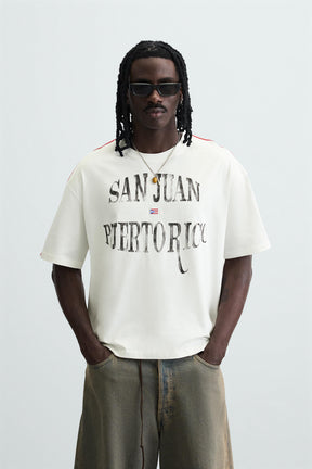 FLAG EMBROIDERED T-SHIRT - Image 2