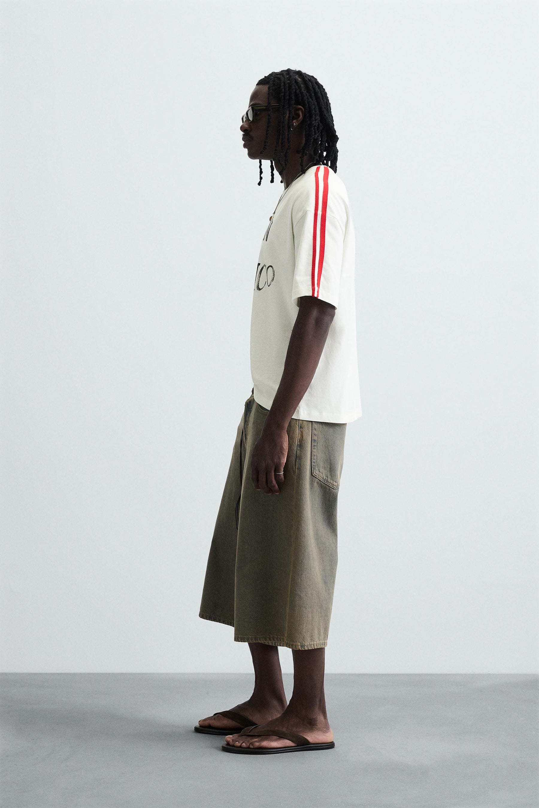 FLAG EMBROIDERED T-SHIRT - Image 4