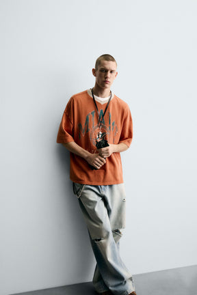 NFL MIAMI DOLPHINS TEXTURED T-SHIRT - Image 6