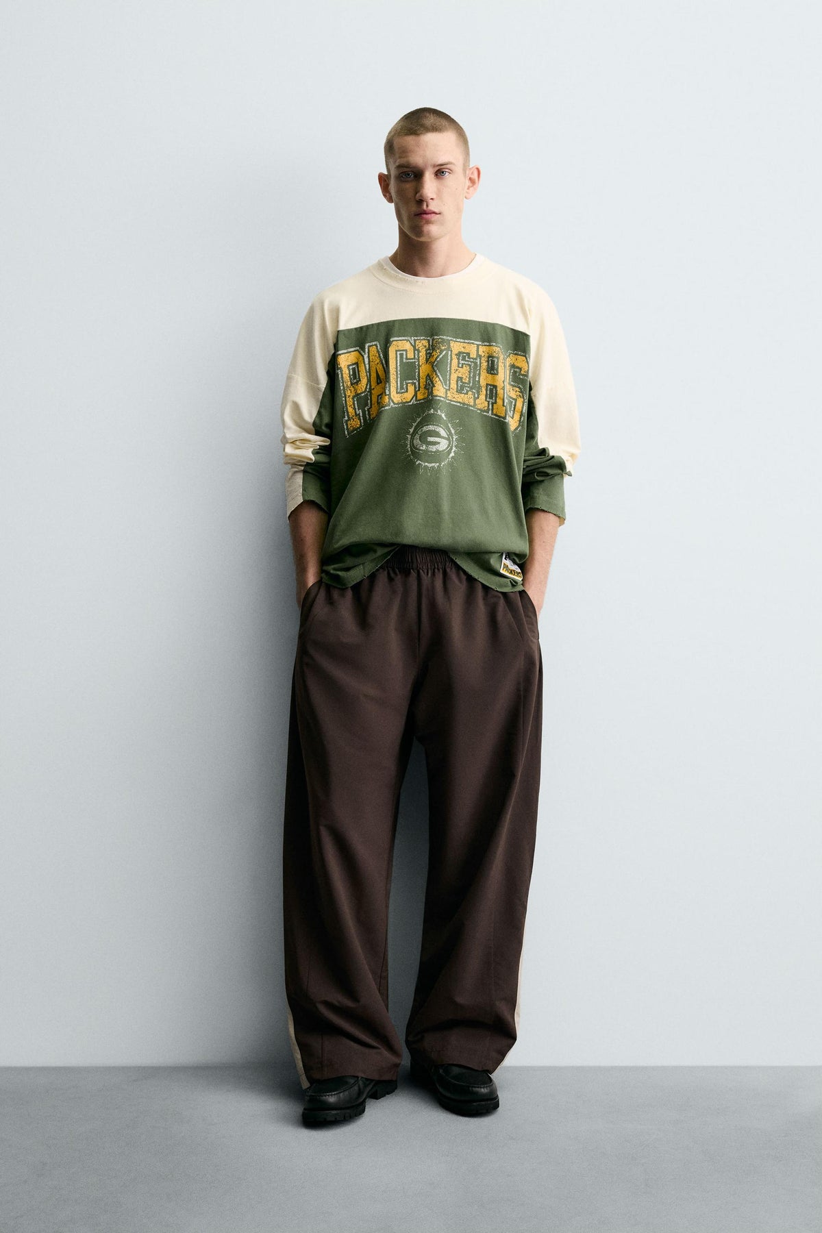 WASHED NFL GREEN BAY PACKERS T-SHIRT - Image 1