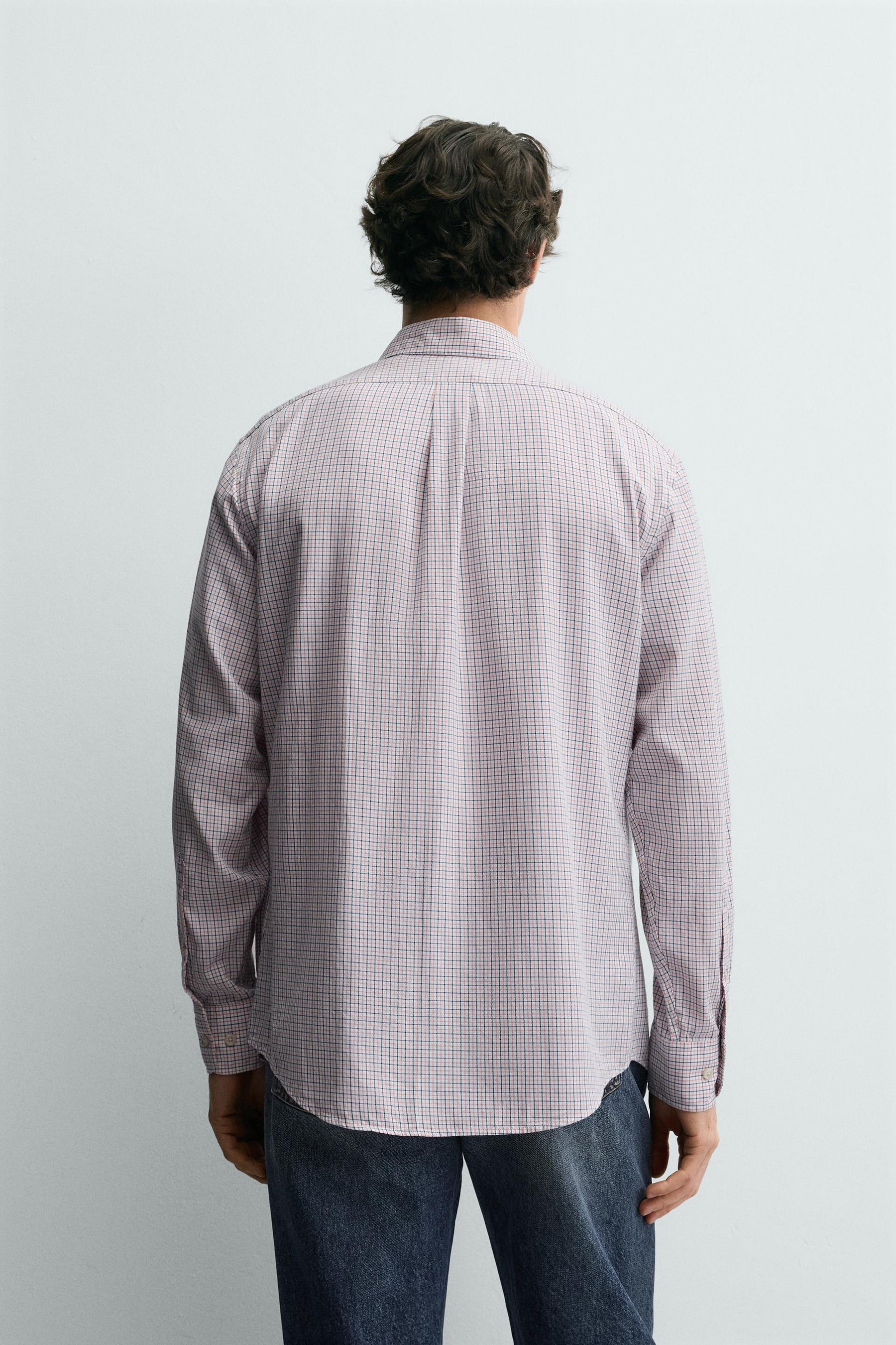 CHECK SHIRT WITH POCKET - Image 3