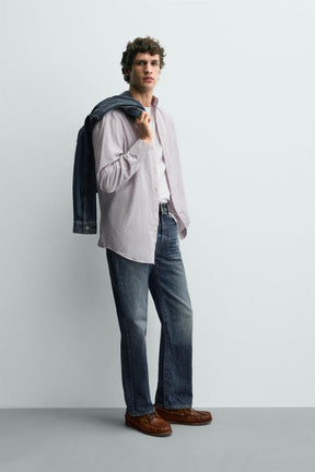 CHECK SHIRT WITH POCKET - Image 4