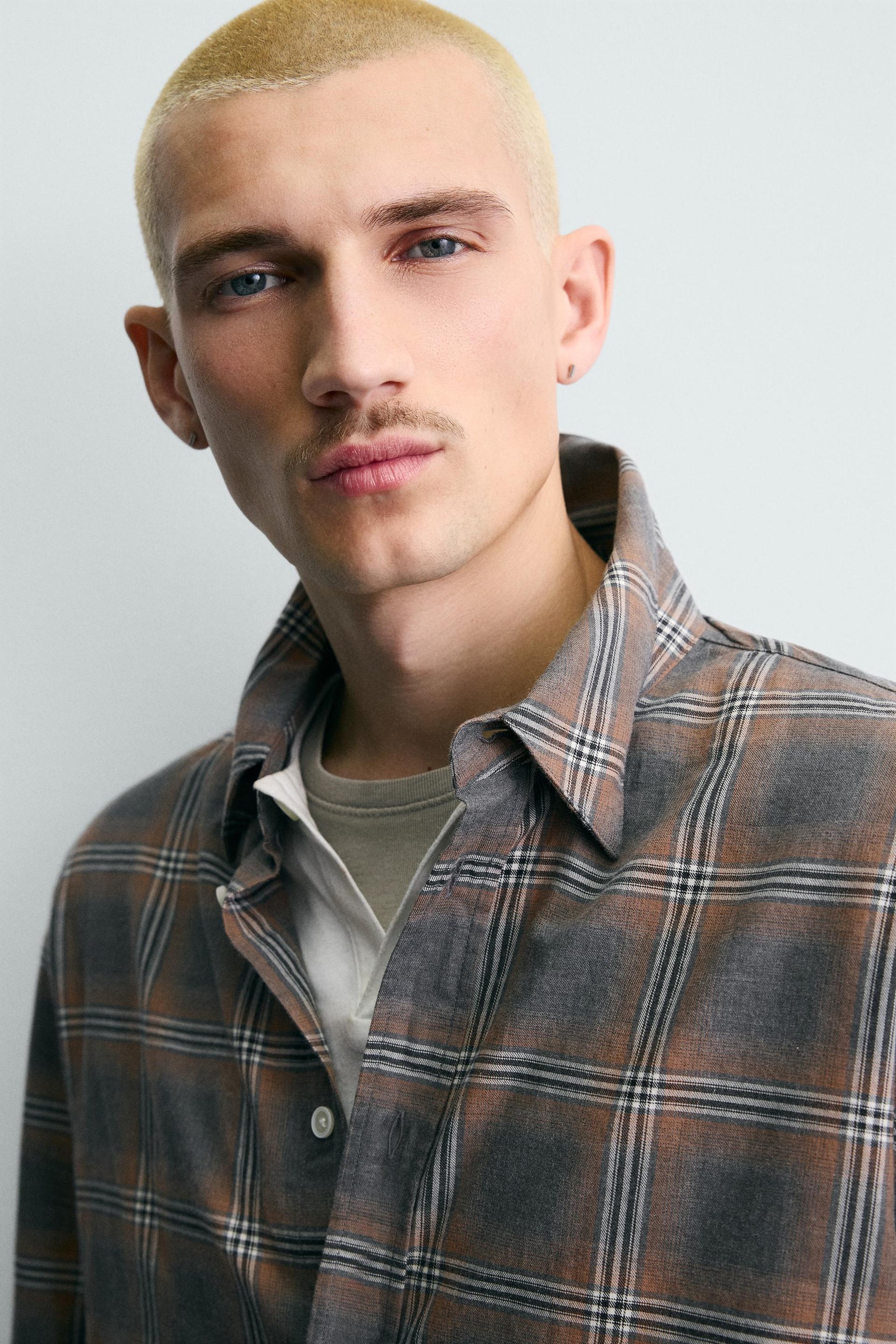 Relaxed Fit Checkered Shirt