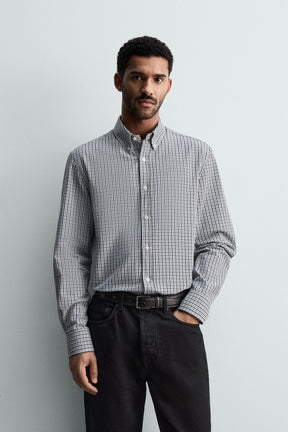 WASHED TEXTURED OXFORD SHIRT - Image 2