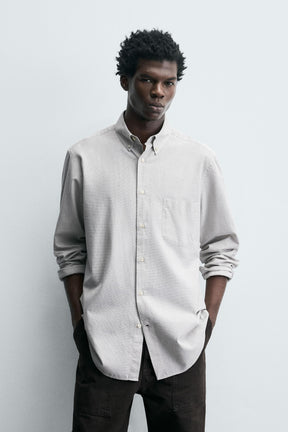 REGULAR FIT CHECK SHIRT - Image 2