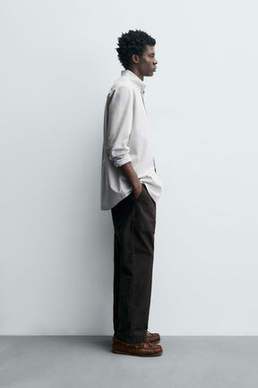 REGULAR FIT CHECK SHIRT - Image 4