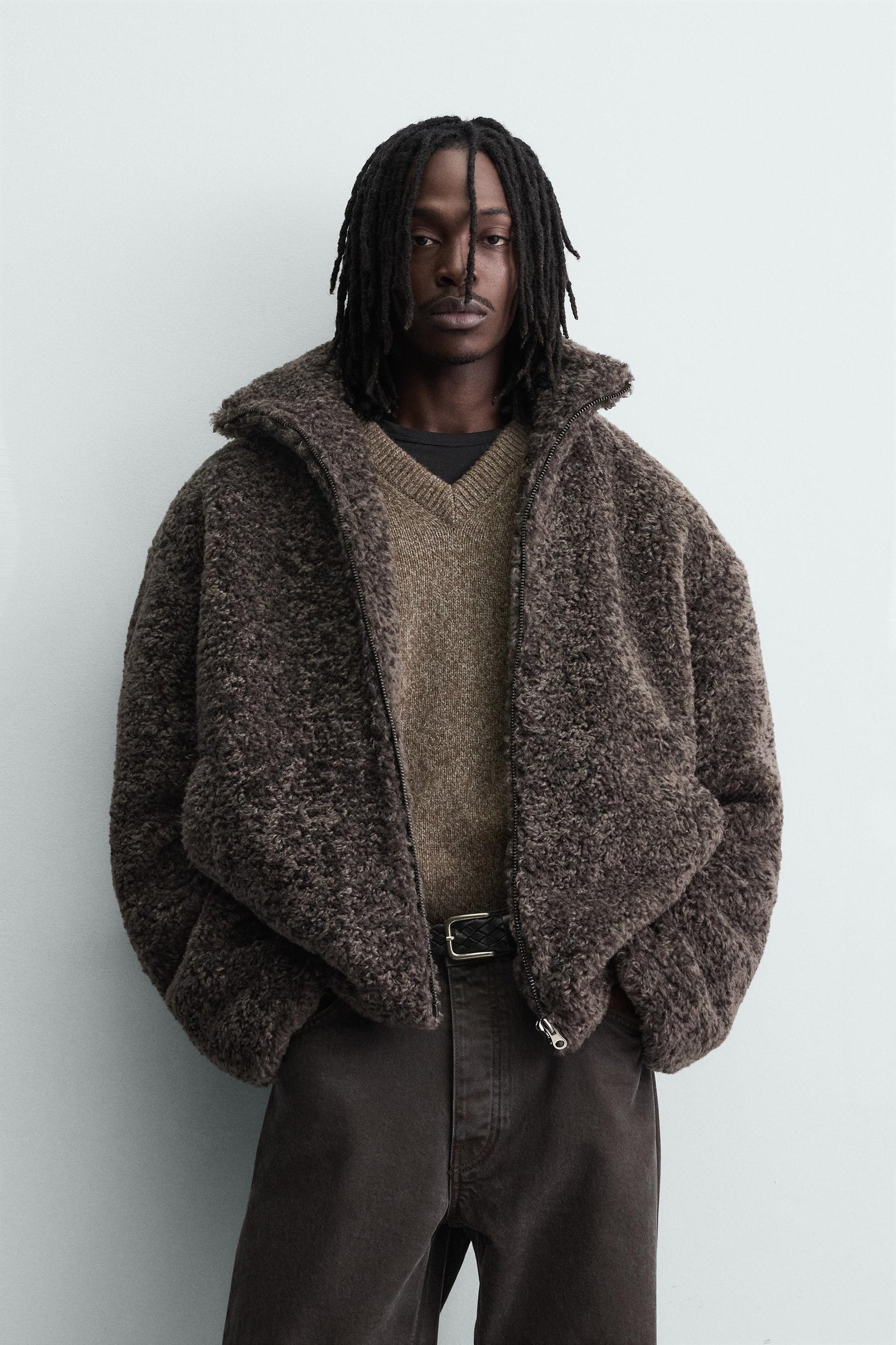 FAUX SHEARLING JACKET - Image 2