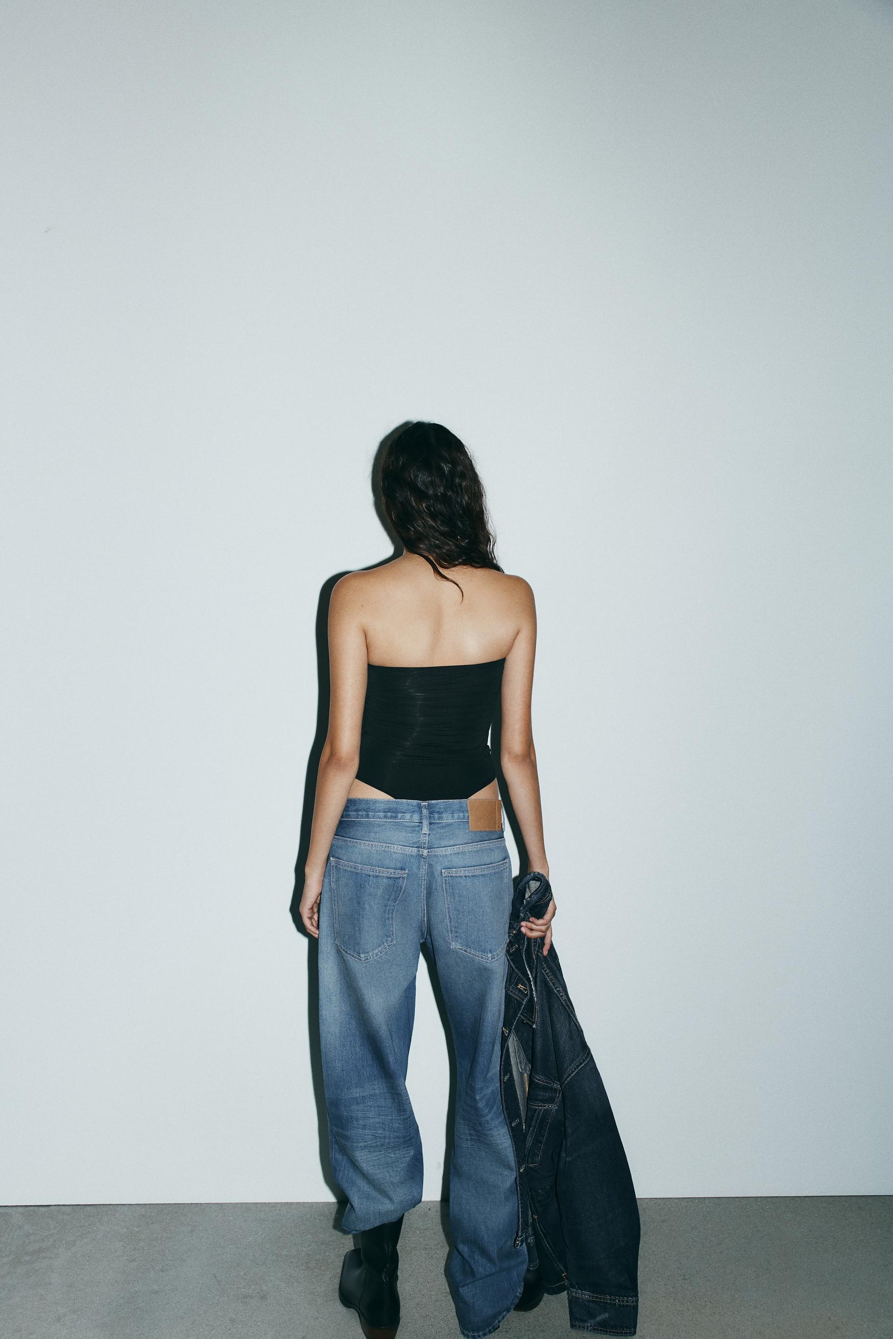 Rüschenbody aus Polyamid