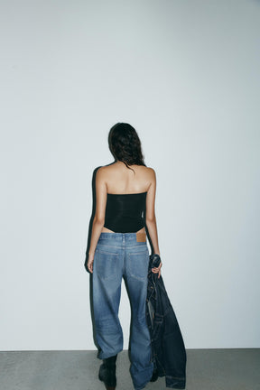 Rüschenbody aus Polyamid