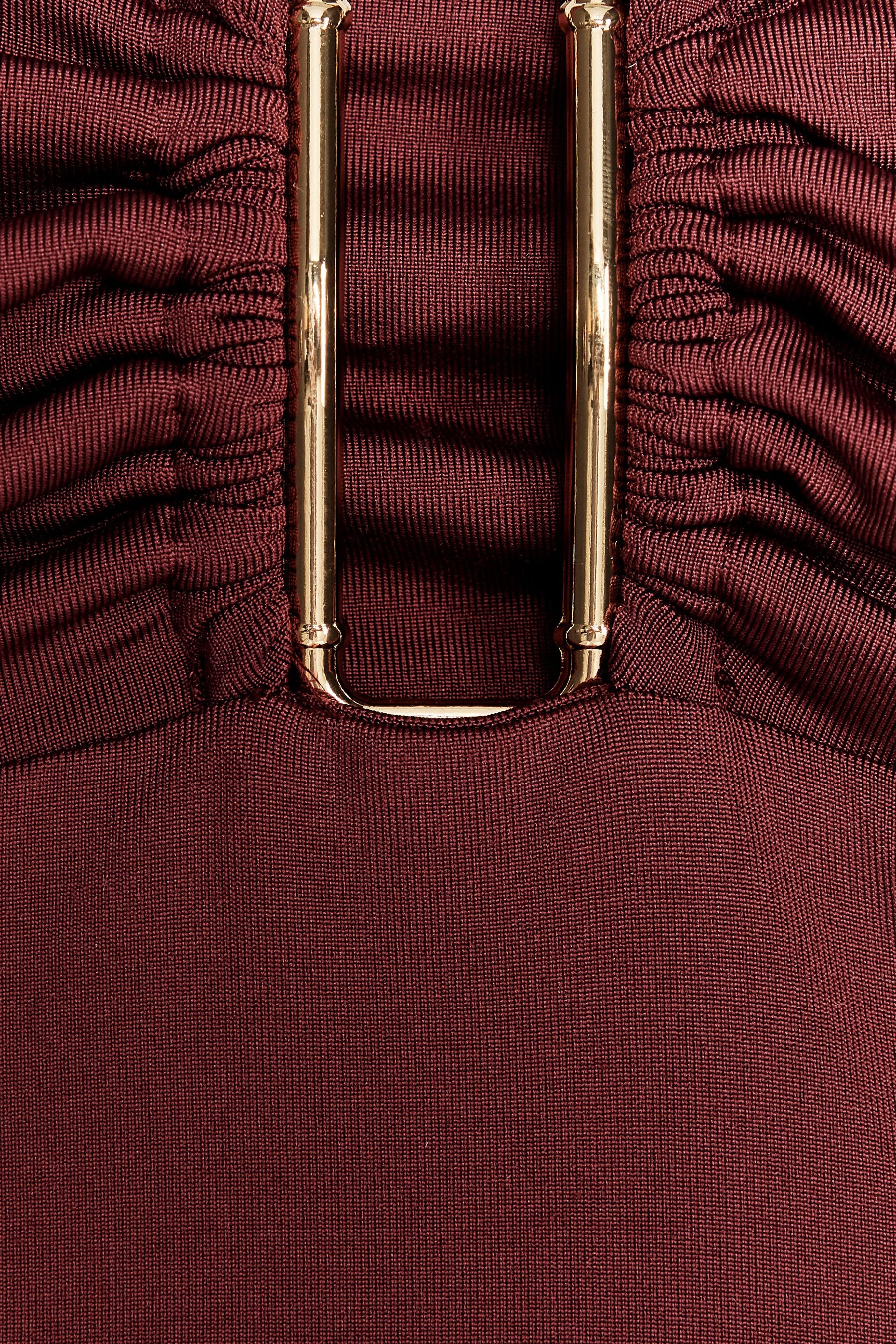 Drapiertes Neckholder-Top