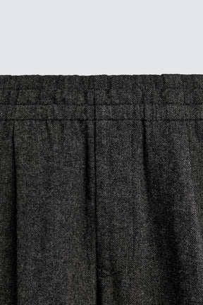 PLEATED TROUSERS WITH WOOL - Image 9