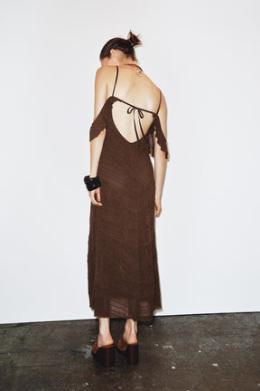 Strukturiertes Midikleid