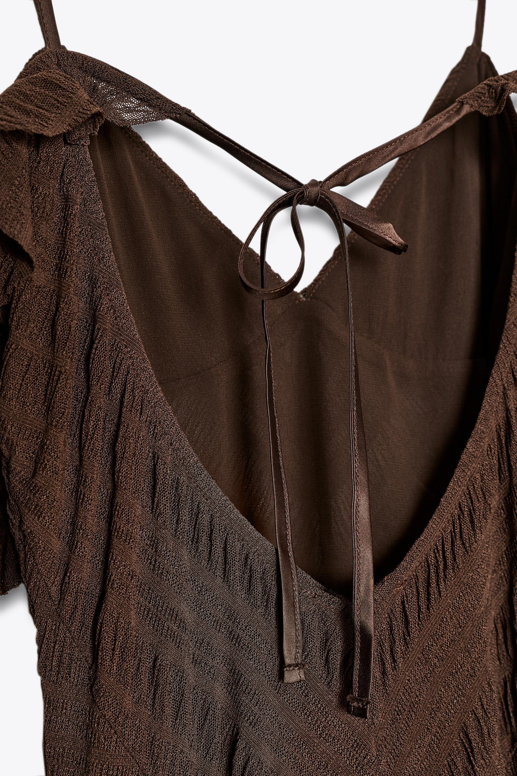 Strukturiertes Midikleid